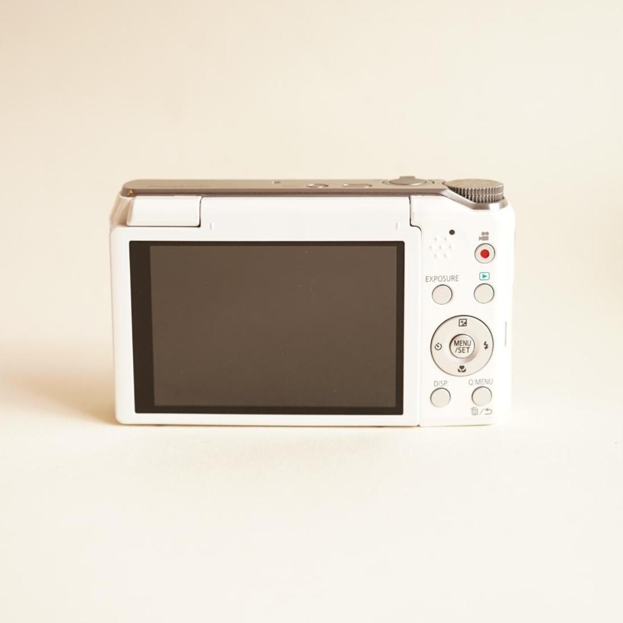 Panasonic Lumix DMC-ZS35 Digital Camera | Selfie Screen | 16MP | Tested & Working | White