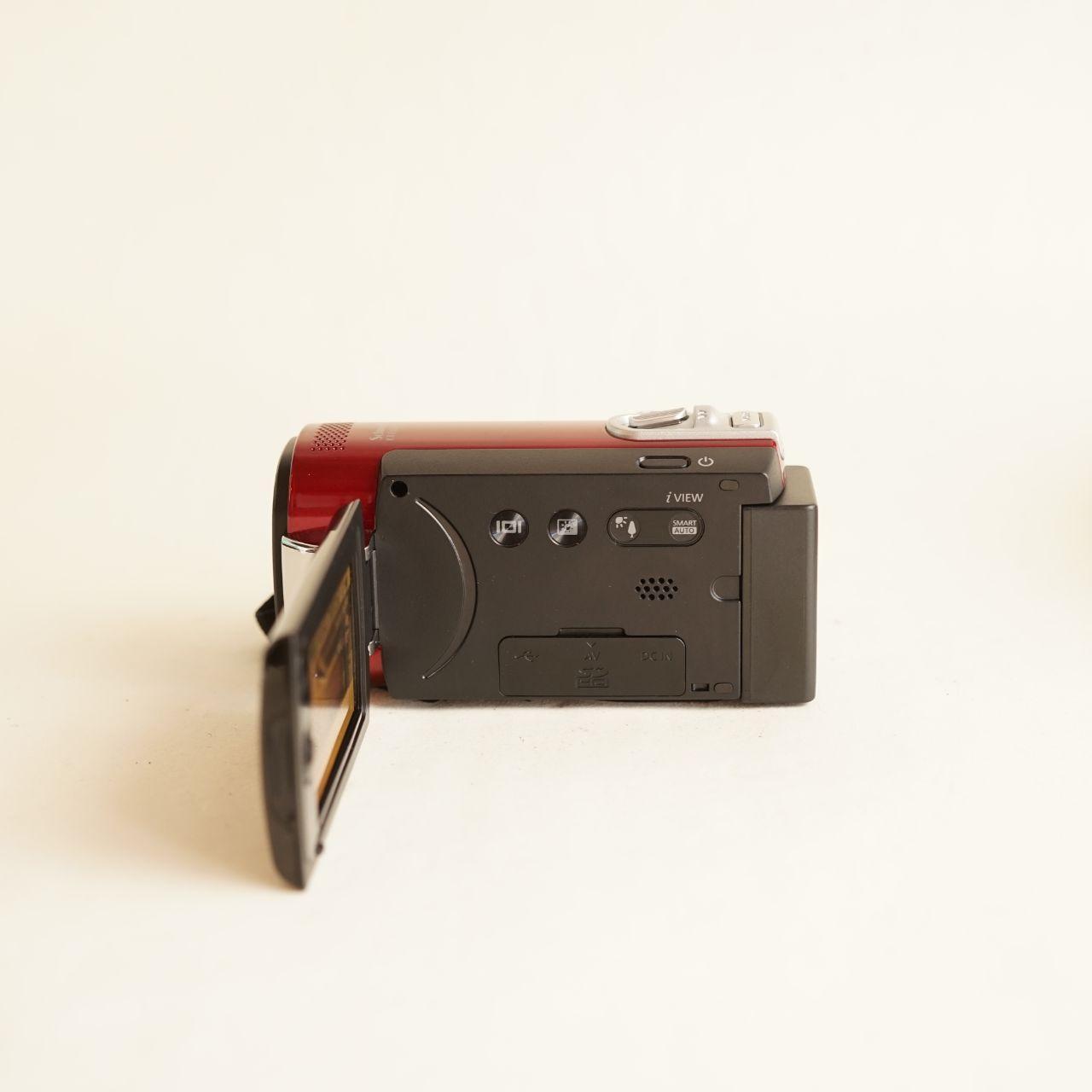 Samsung SMX-F40RN/XAA Digital Camcorder | Tested & Working | Black & Red