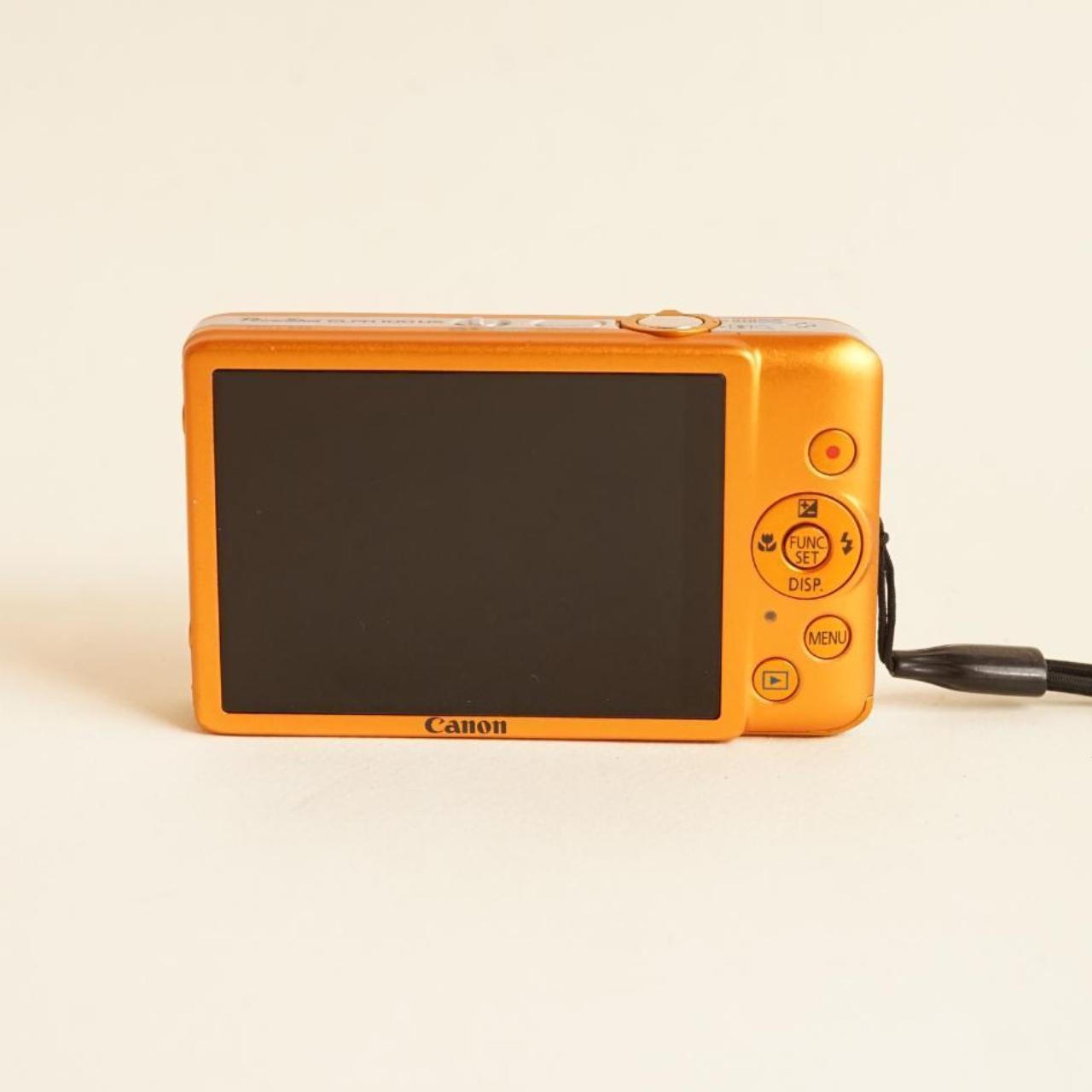 Canon PowerShot ELPH 100 HS Digital Camera | 12.1MP | Tested & Working | Orange