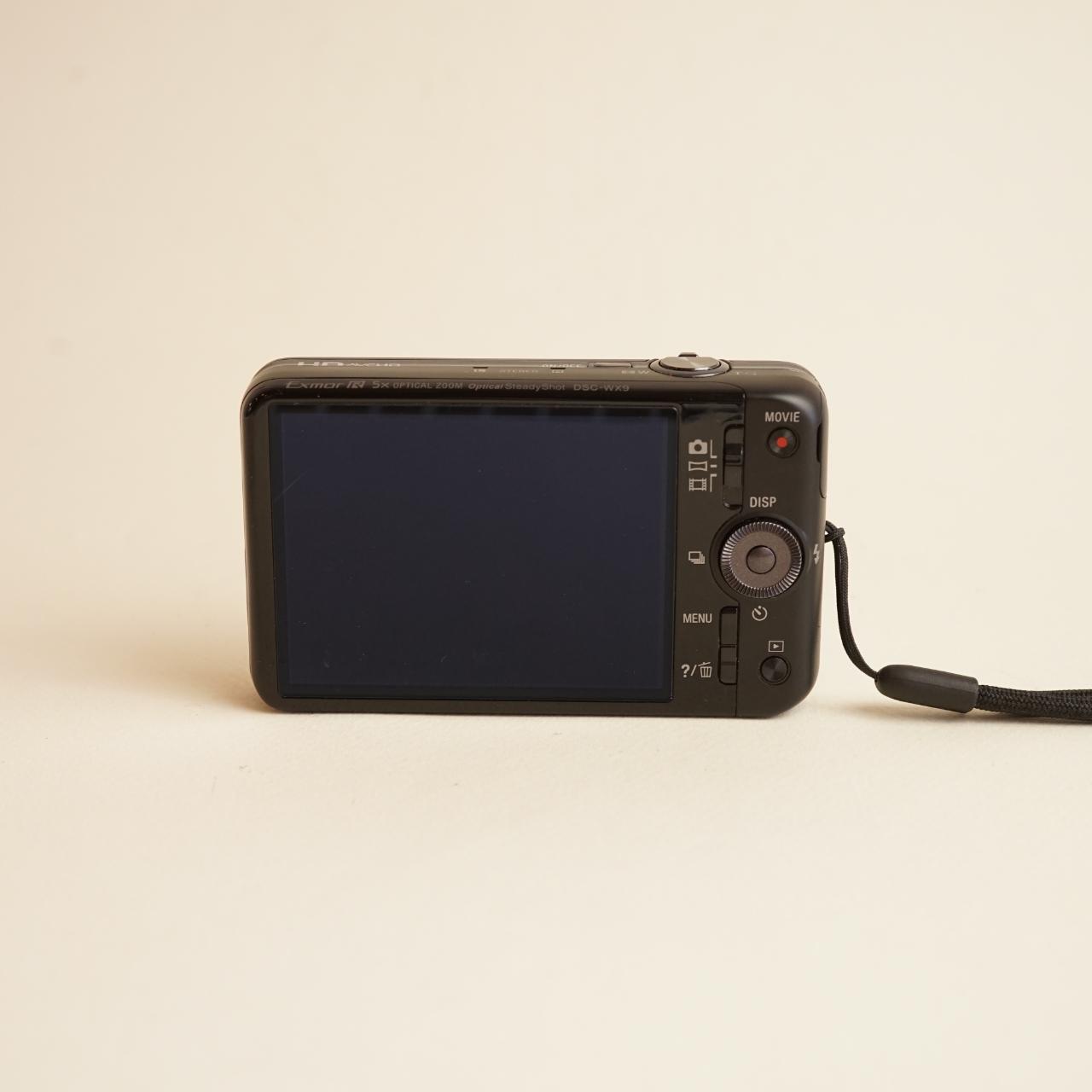 Sony Cyber-shot DSC-WX9 Digital Camera | 16.2MP | Tested & Working | Black