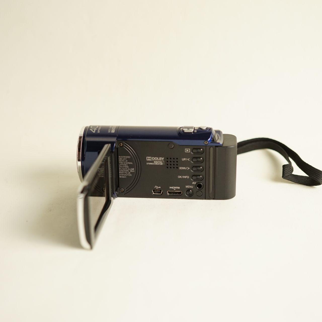 JVC Everio GZ-E100AU Camcorder | Tested & Working | Blue