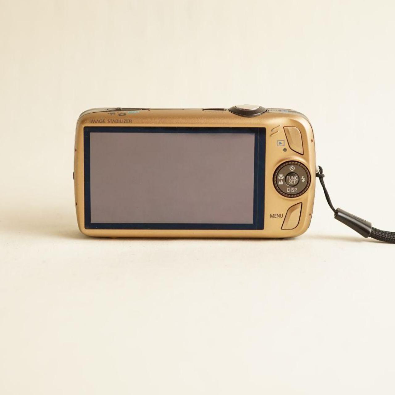 Canon PowerShot SD980 IS Digital Camera | 14.7MP | Tested & Working | Gold