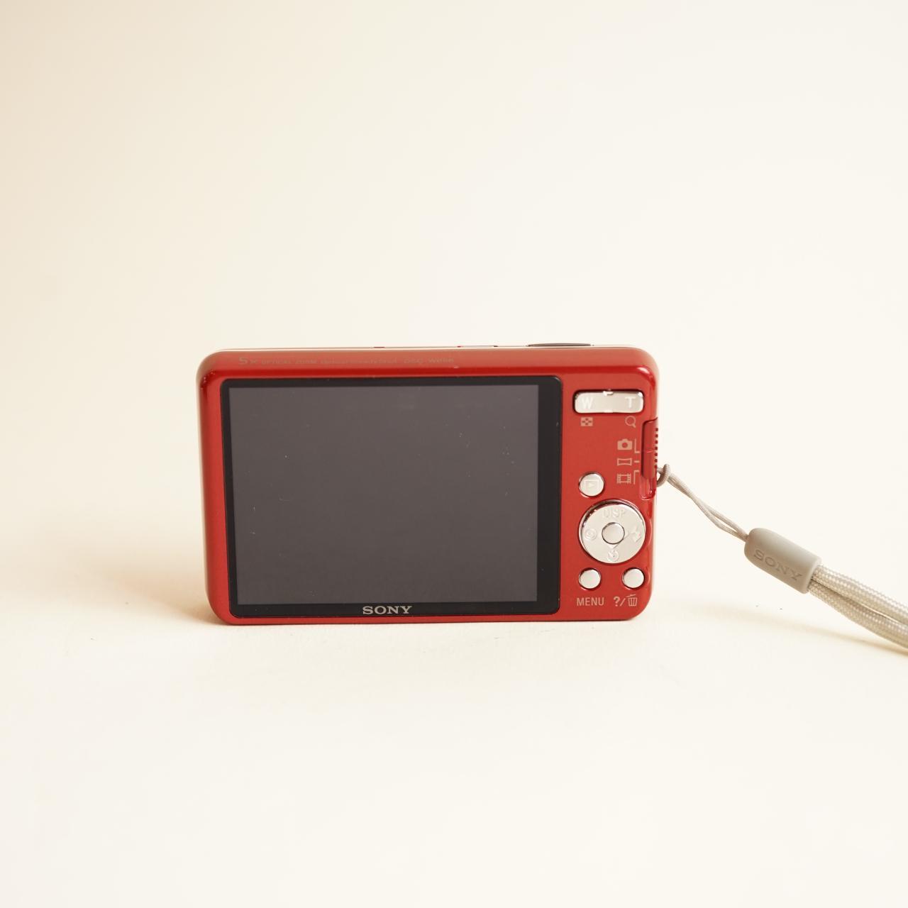 Sony Cyber-shot DSC-W650 Digital Camera | 16.1MP | Tested & Working | Red