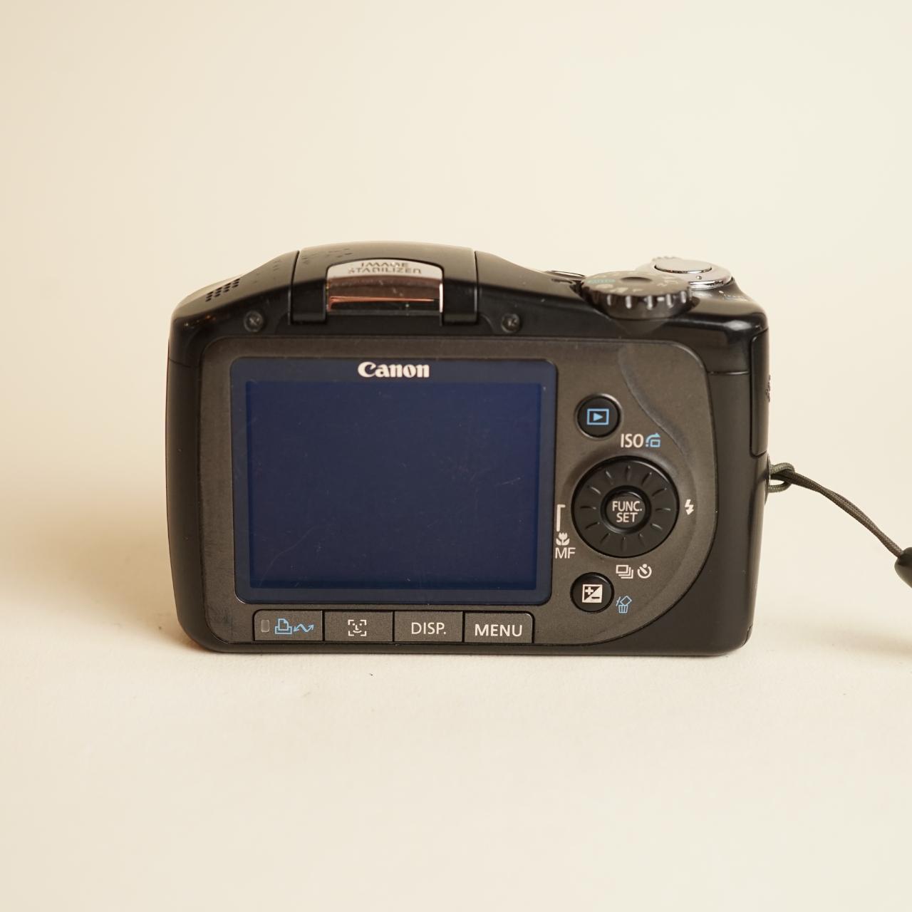 Canon PowerShot SX100 IS Digital Camera | 8MP | Tested & Working | Black