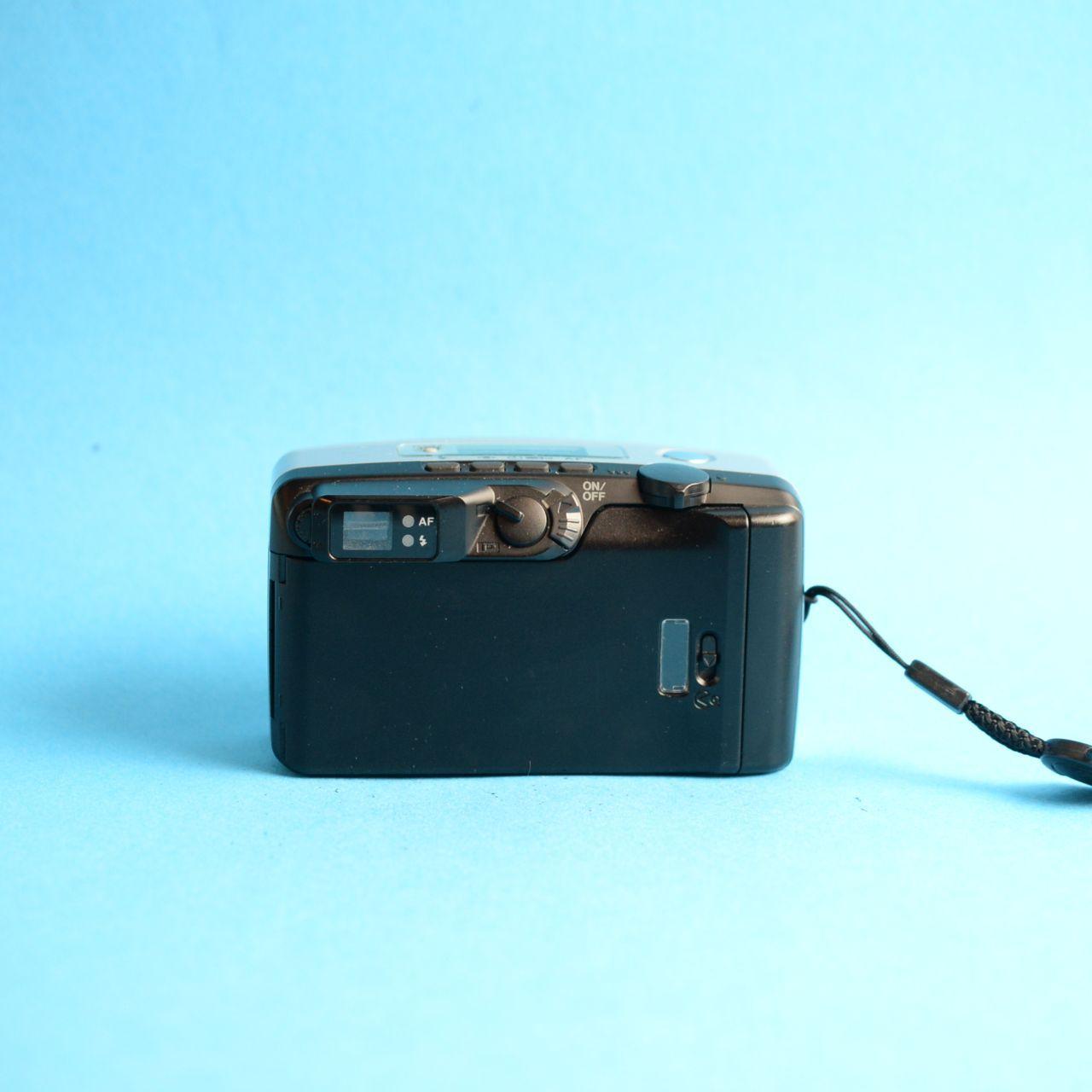 Pentax IQZoom 145m Super Film Camera | 35mm Point & Shoot | Tested & Working | Silver