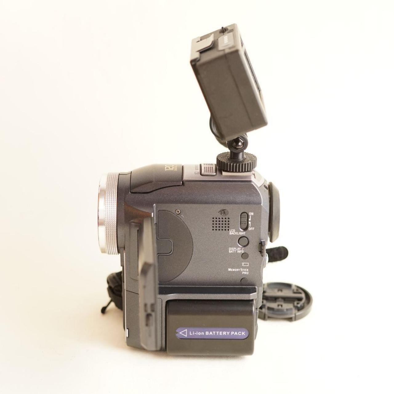 Sony Handycam DCR-PC330 MiniDV Camcorder with Tapeless Setup | Tested & Working | Dark Grey