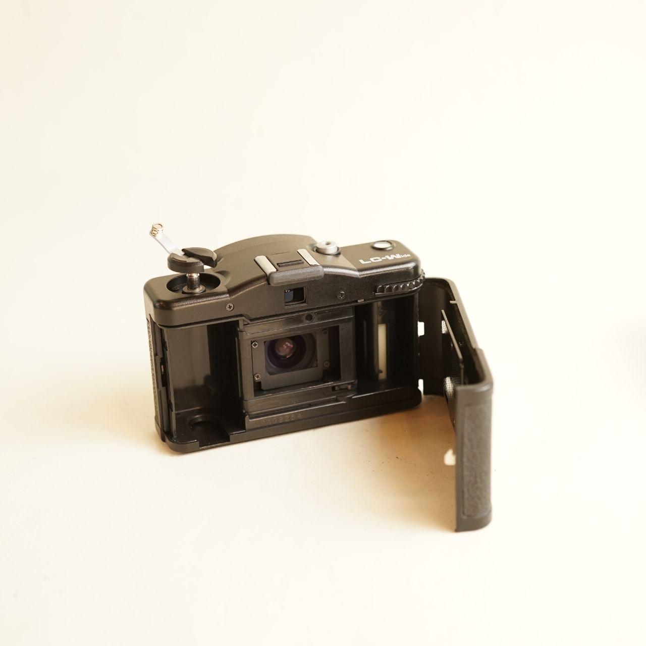 Lomography LC-Wide Film Camera | 35mm Point & Shoot | Tested & Working | Black