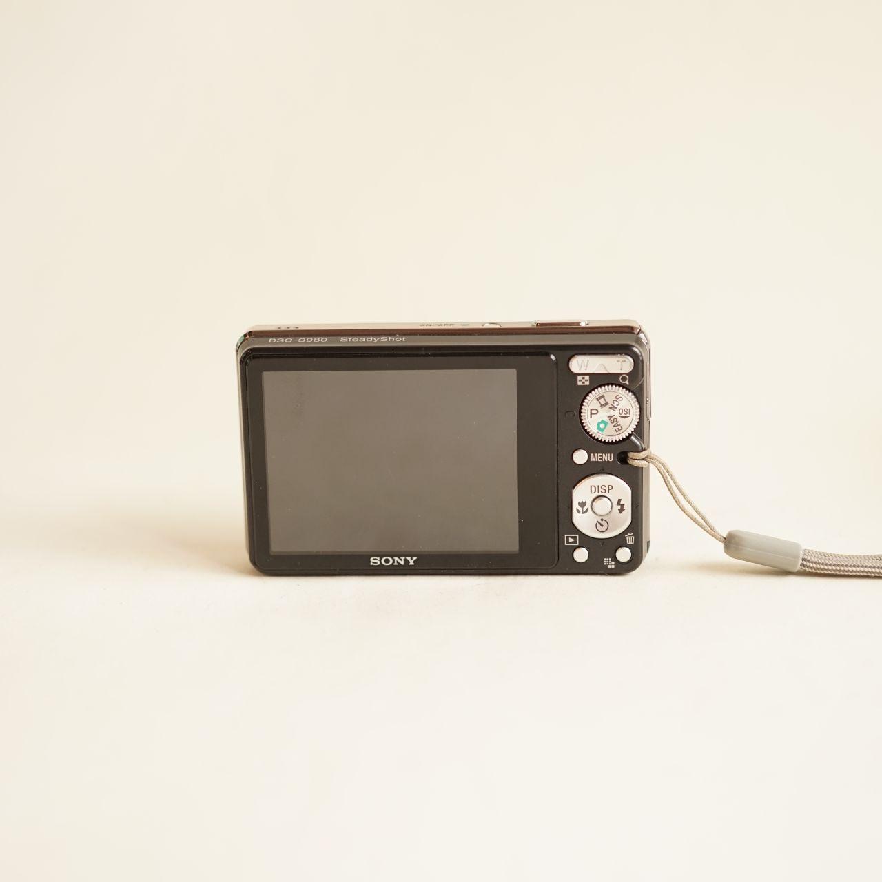 Sony Cyber-shot DSC-S980 Digital Camera | 12.1MP | Tested & Working | Black