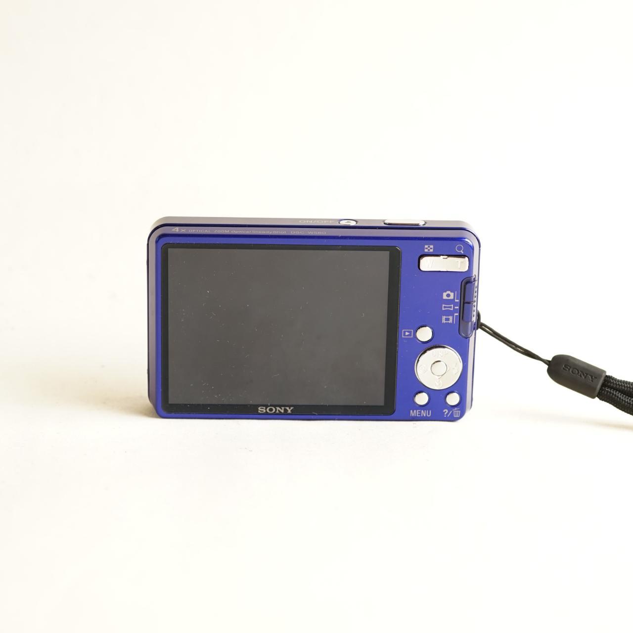 Sony Cyber-shot DSC-W560 Digital Camera | 14.1MP | Tested & Working | Blue