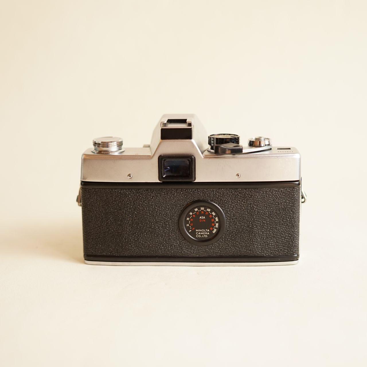 Minolta SRT 200 | 35mm SLR Film Camera | FULLY CLA'd | Tested & Working | Silver & Black