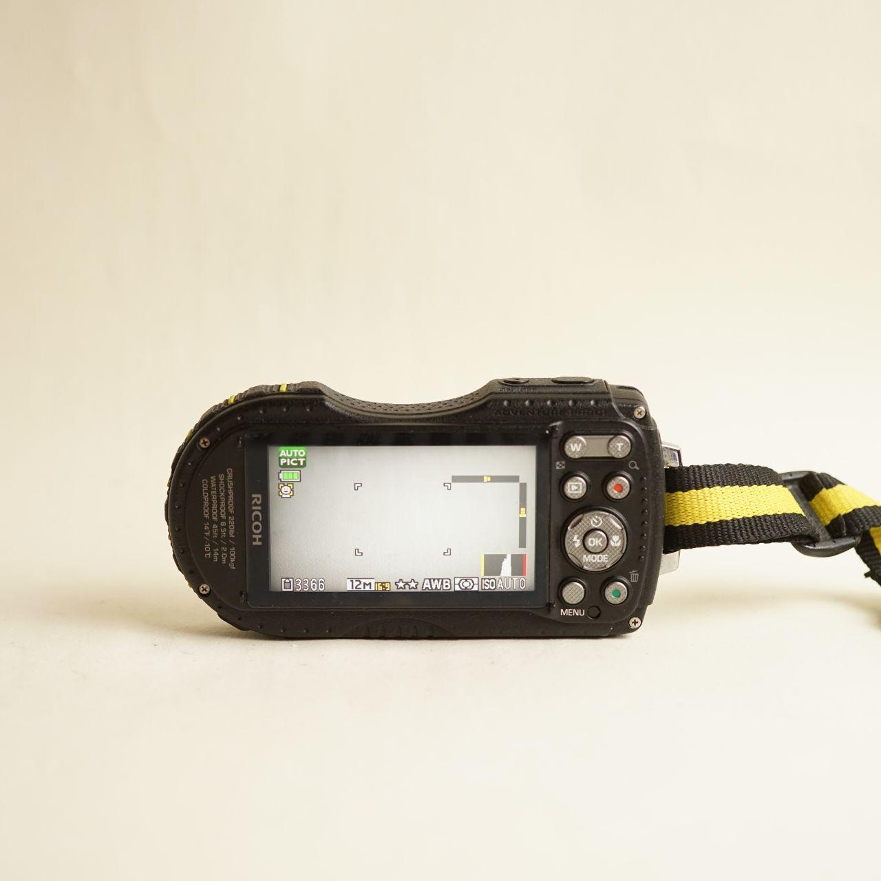 Ricoh WG-4 Digital Camera | 16MP | Tested & Working | Green