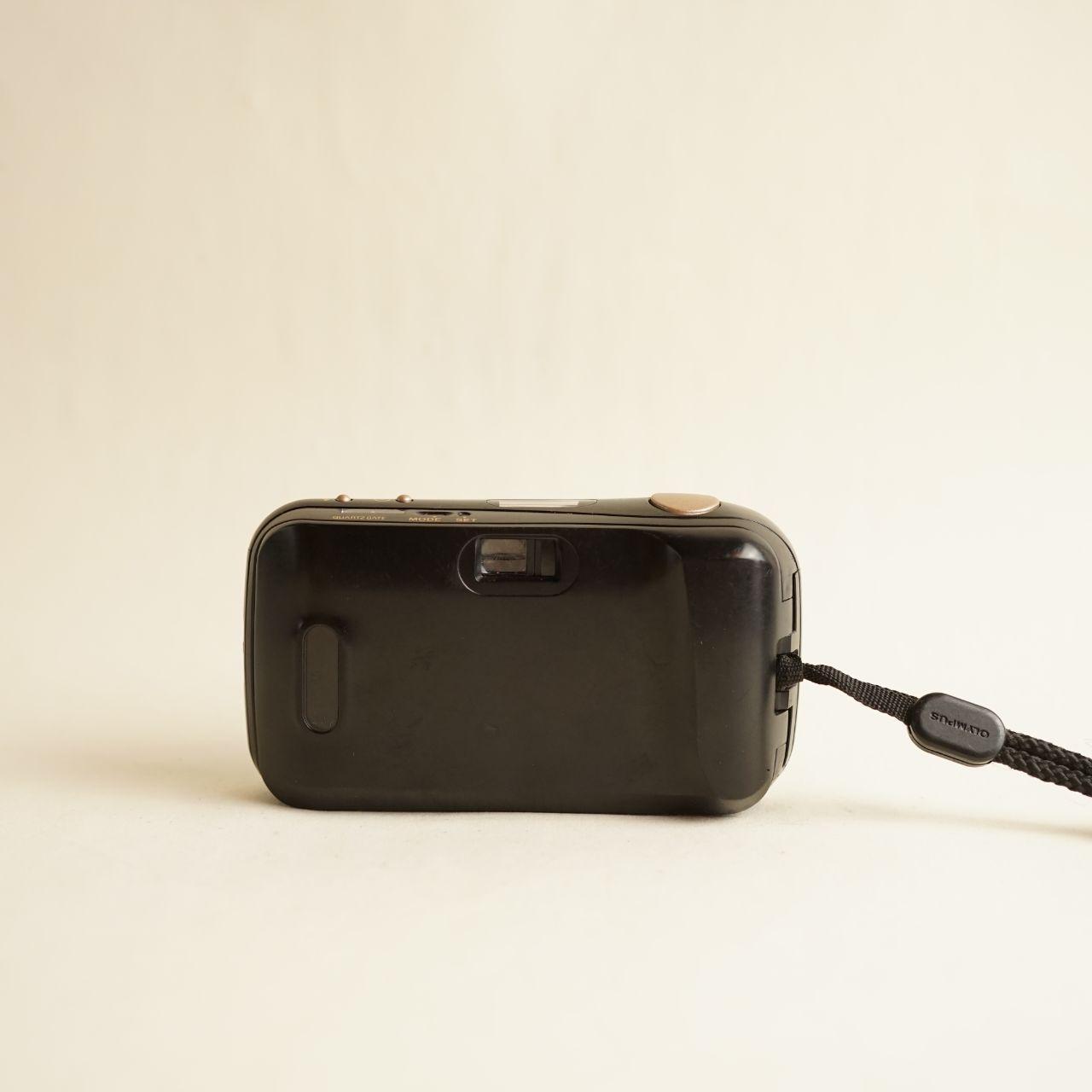 Olympus Infinity Stylus MJU I | Film Camera | 35mm Point & Shoot | READ DESCRIPTION | Black