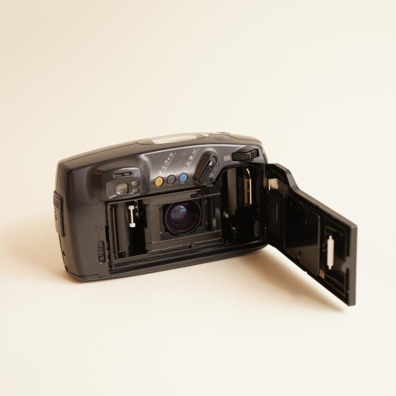 Pentax Zoom 105-R Film Camera | 35mm Point & Shoot | Tested & Working | Black