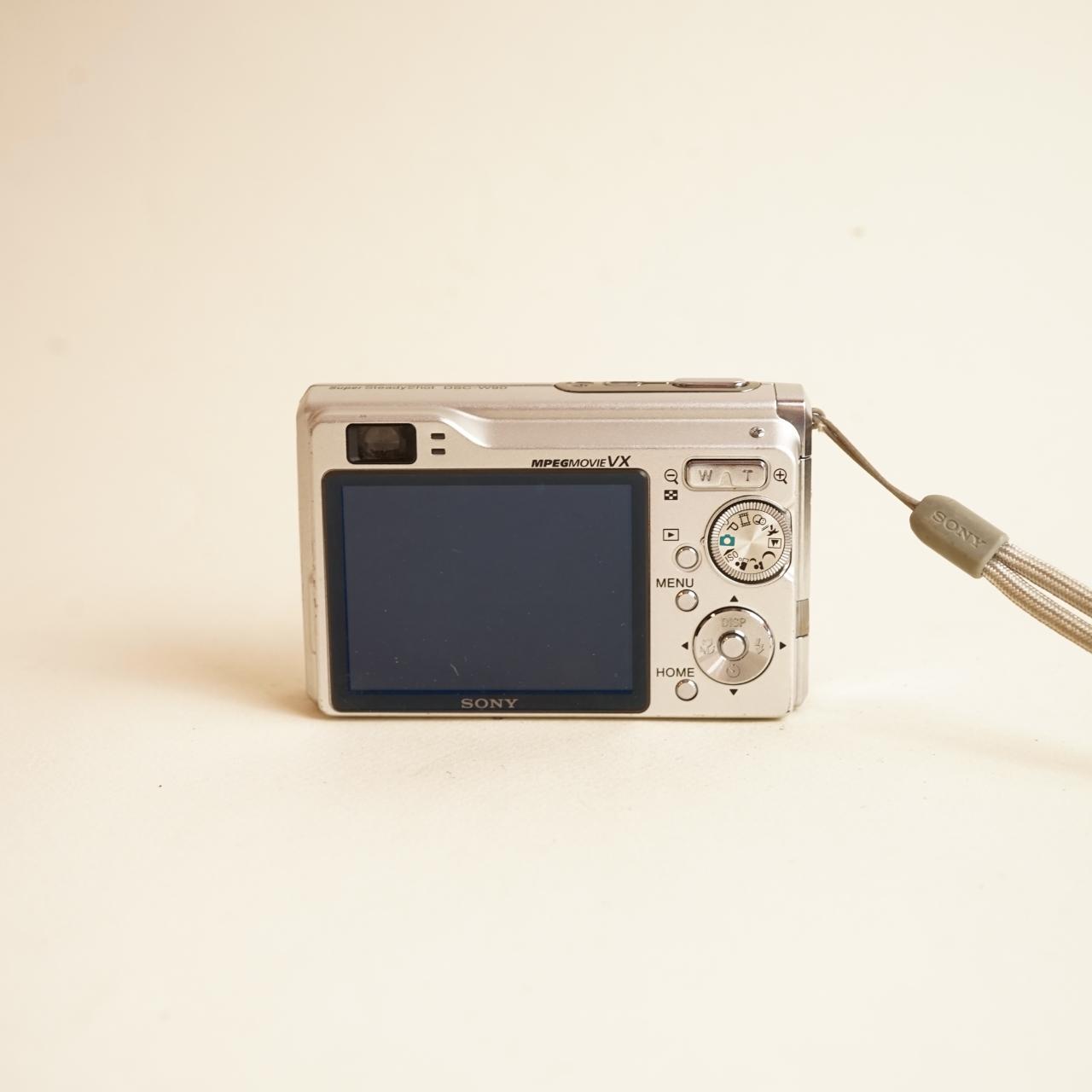 Sony CyberShot DSC-W90 Digital Camera | 8.1MP | Tested & Working | Silver