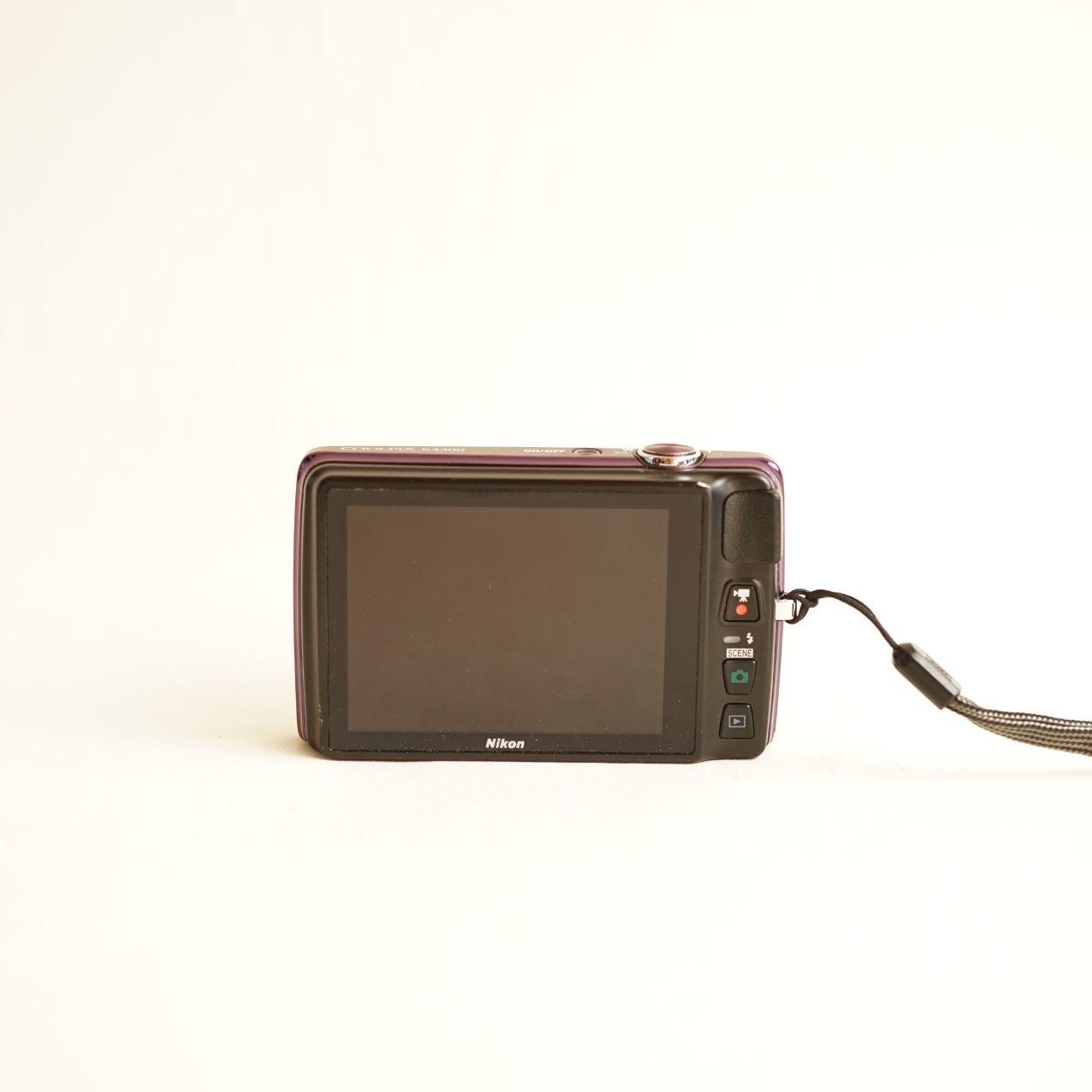 Nikon Coolpix S4300 Digital Camera | 16.0MP | Tested & Working | Maroon