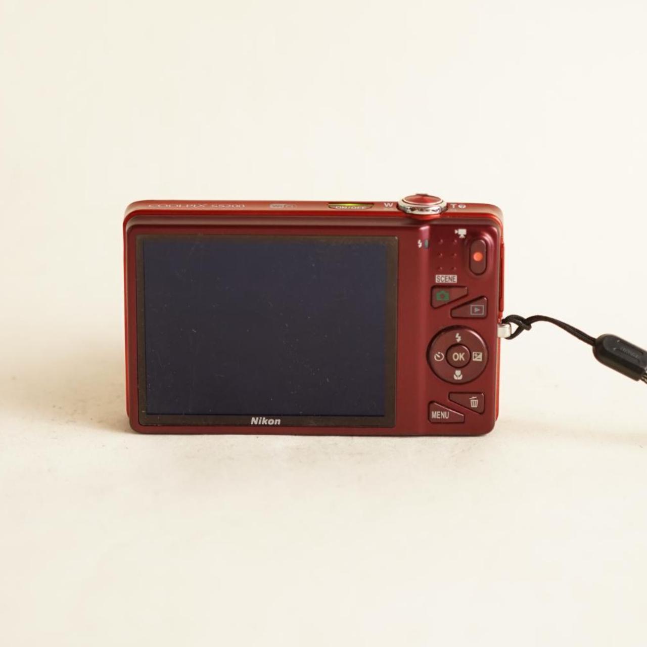 Nikon Coolpix S5200 Digital Camera | 16MP | Tested & Working | Red