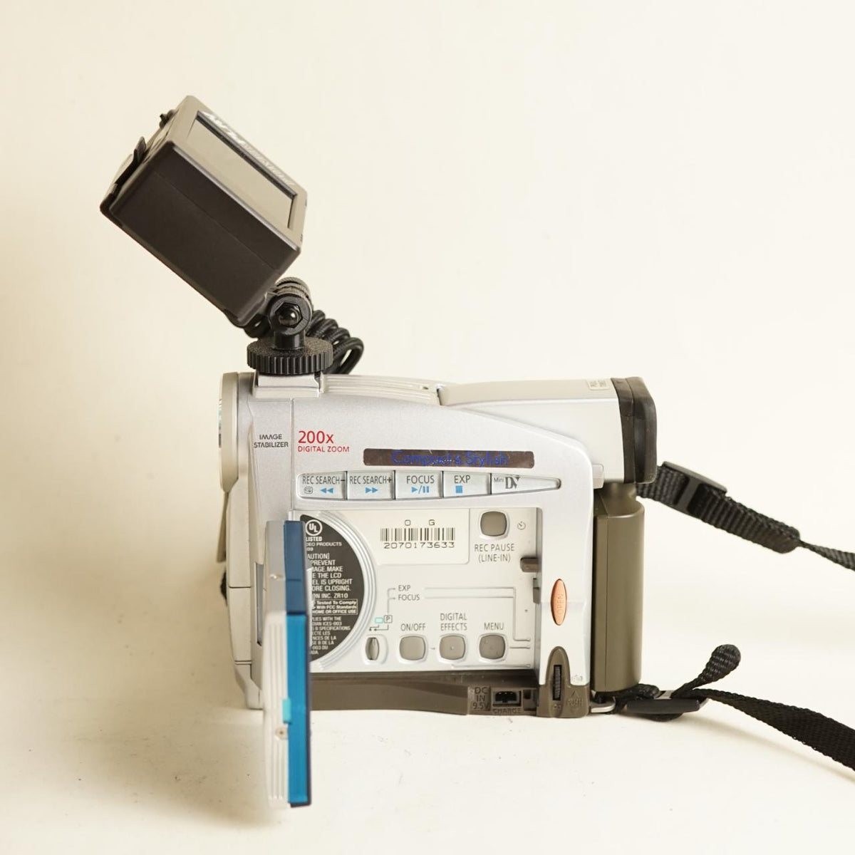 Canon ZR10 Digital Camcorder with Tapeless Setup | Read Description | Silver