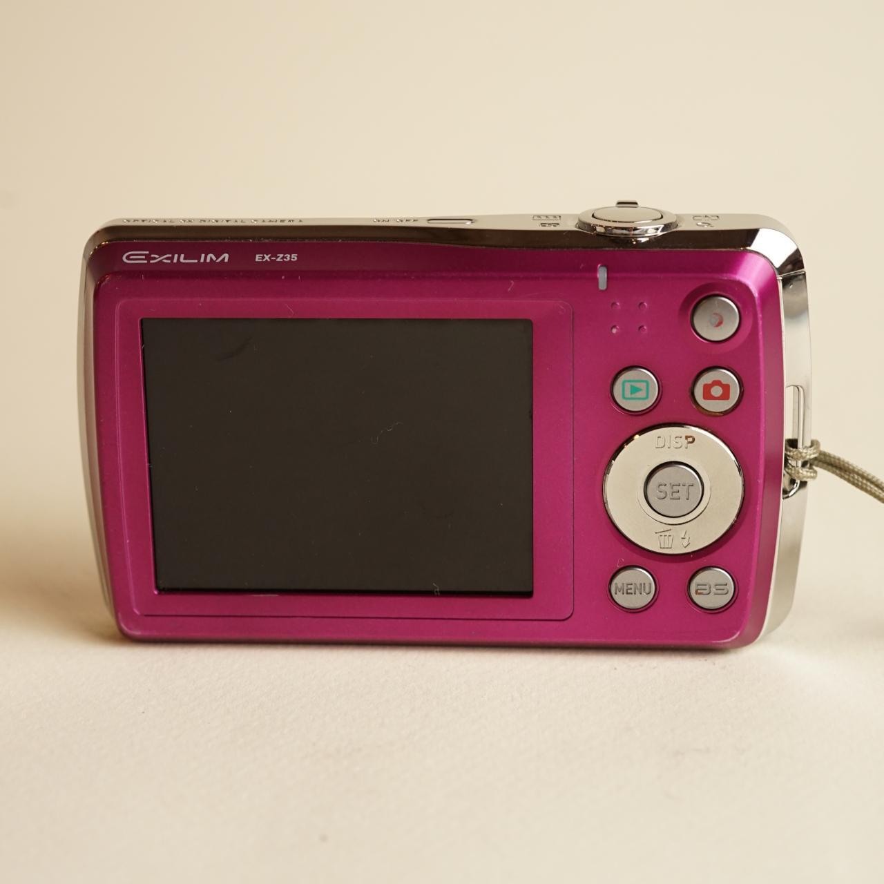 Digital Camera Casio Exilim EX-Z35 | 12.1MP | See Description | Pink