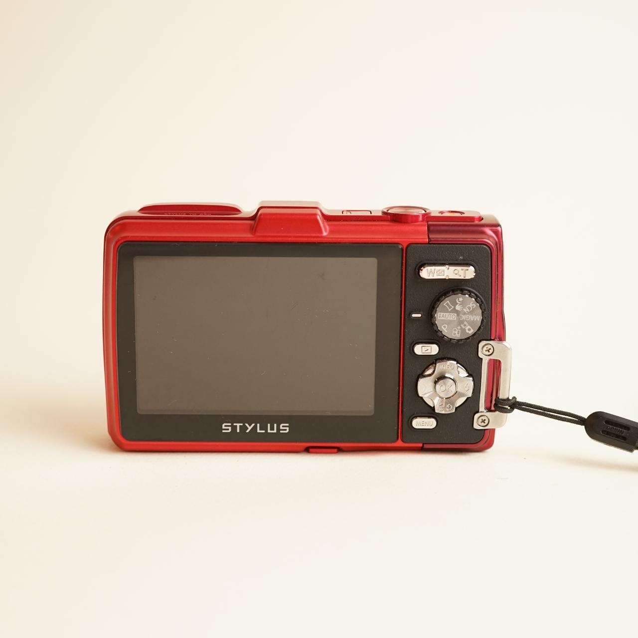 Olympus Tough TG-830 Digital Camera | 16MP | Tested & Working | Red