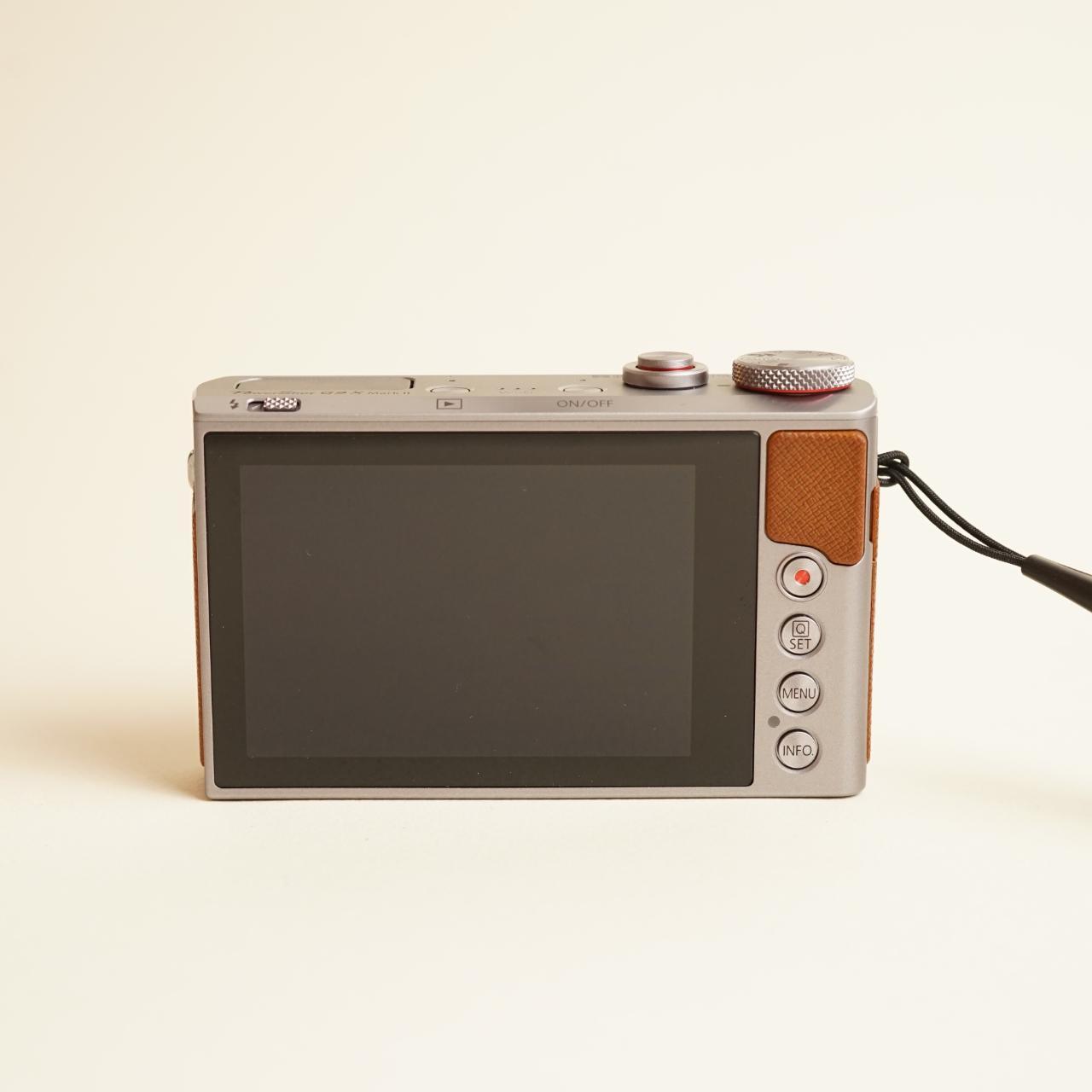 Canon PowerShot G9x Mark II Digital Camera | 20.2MP | Tested & Working | Silver & Tan