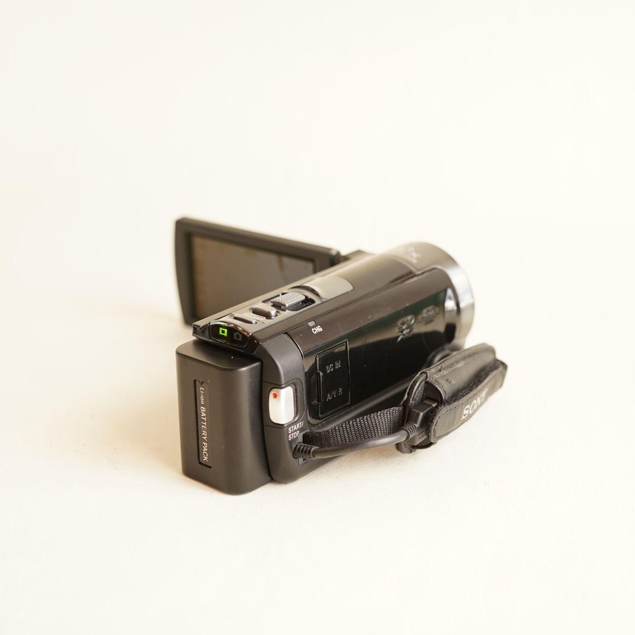 Sony Handycam HDR-CX130 Digital Camcorder | Tested & Working | Black