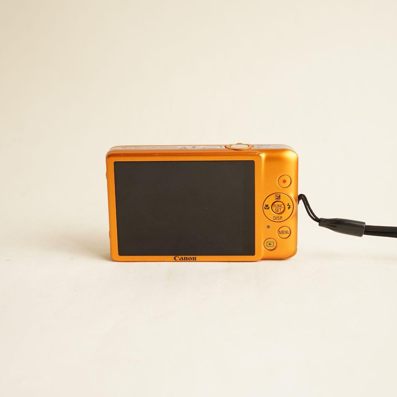 Canon PowerShot ELPH 100 HS Digital Camera | 12.1MP | Tested & Working | Orange