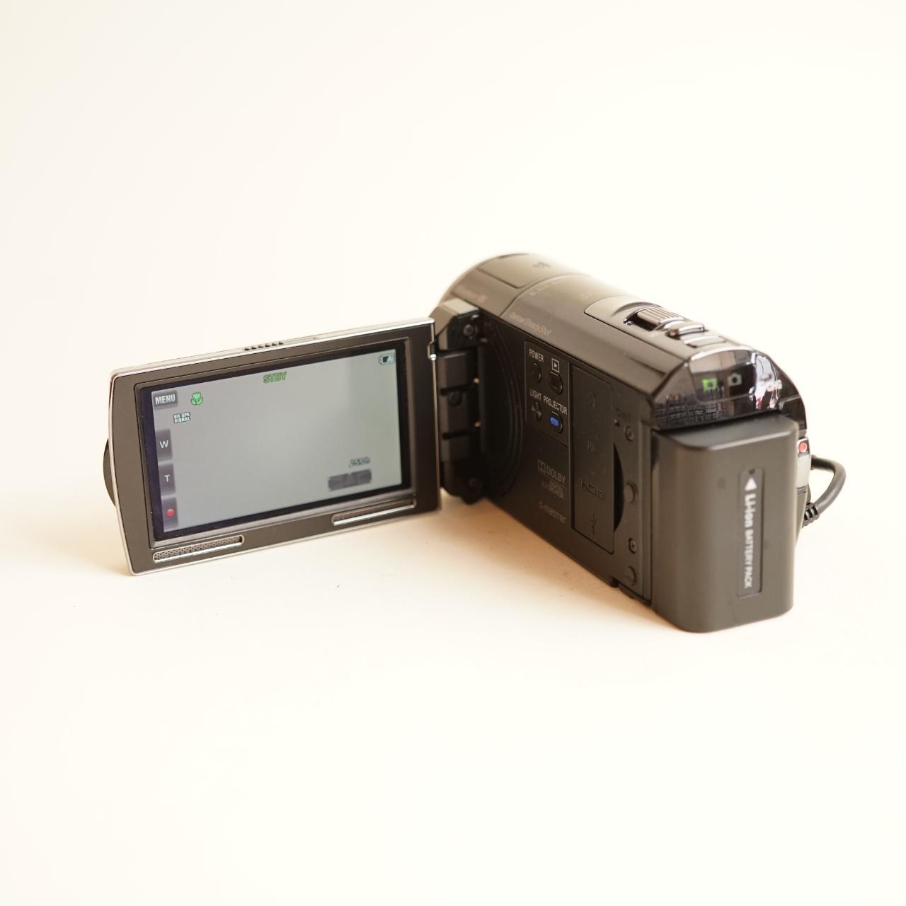 Sony Handycam HDR-PJ30 Digital Camcorder w/ Fisheye Lens | HD Video | Tested & Working | Black