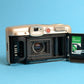 Fujifilm Discovery S1050 Zoom Film Camera | 35mm Point & Shoot | Tested & Working | Silver & Black