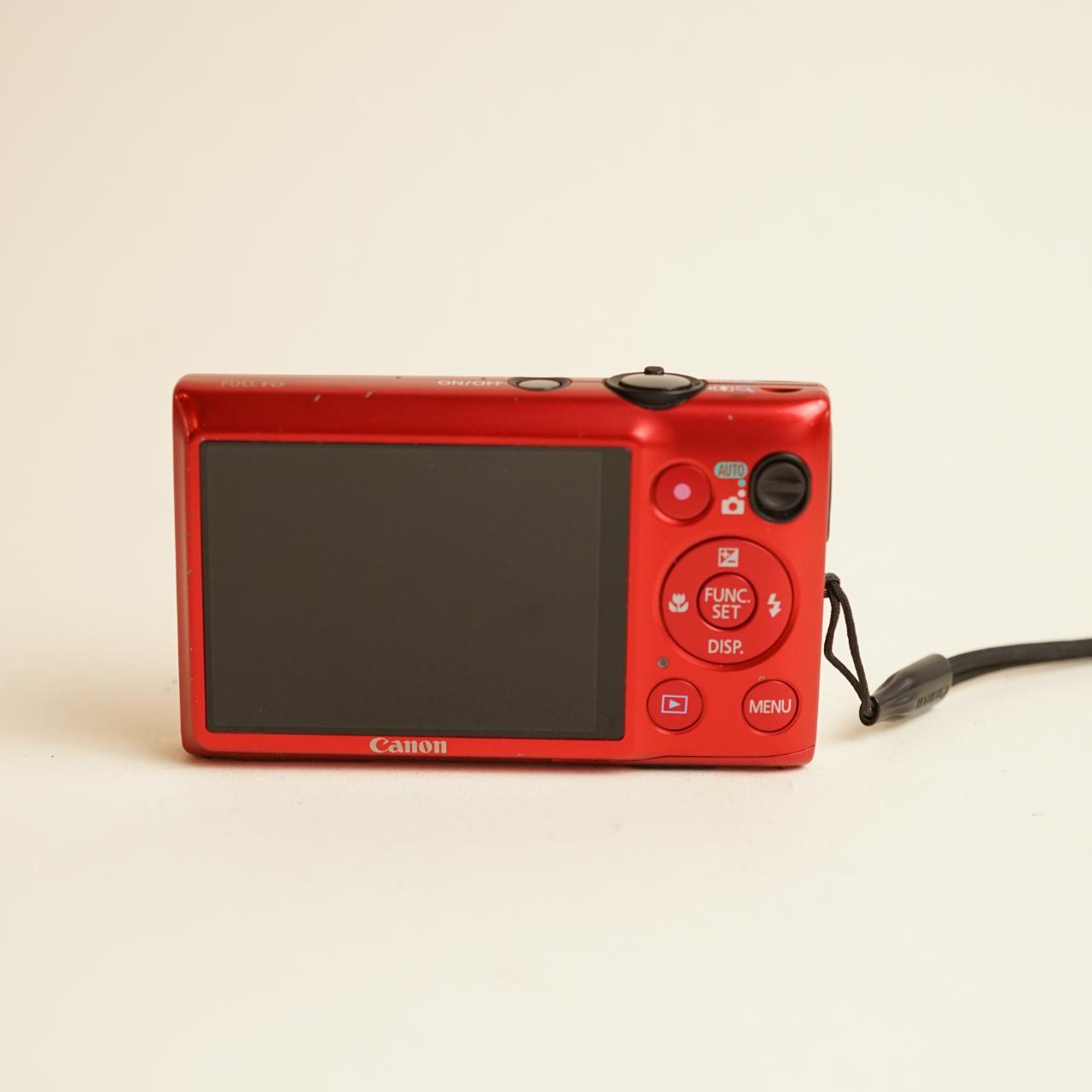 Canon PowerShot ELPH 300 HS Digital Camera | 12.1MP | Tested & Working | Red