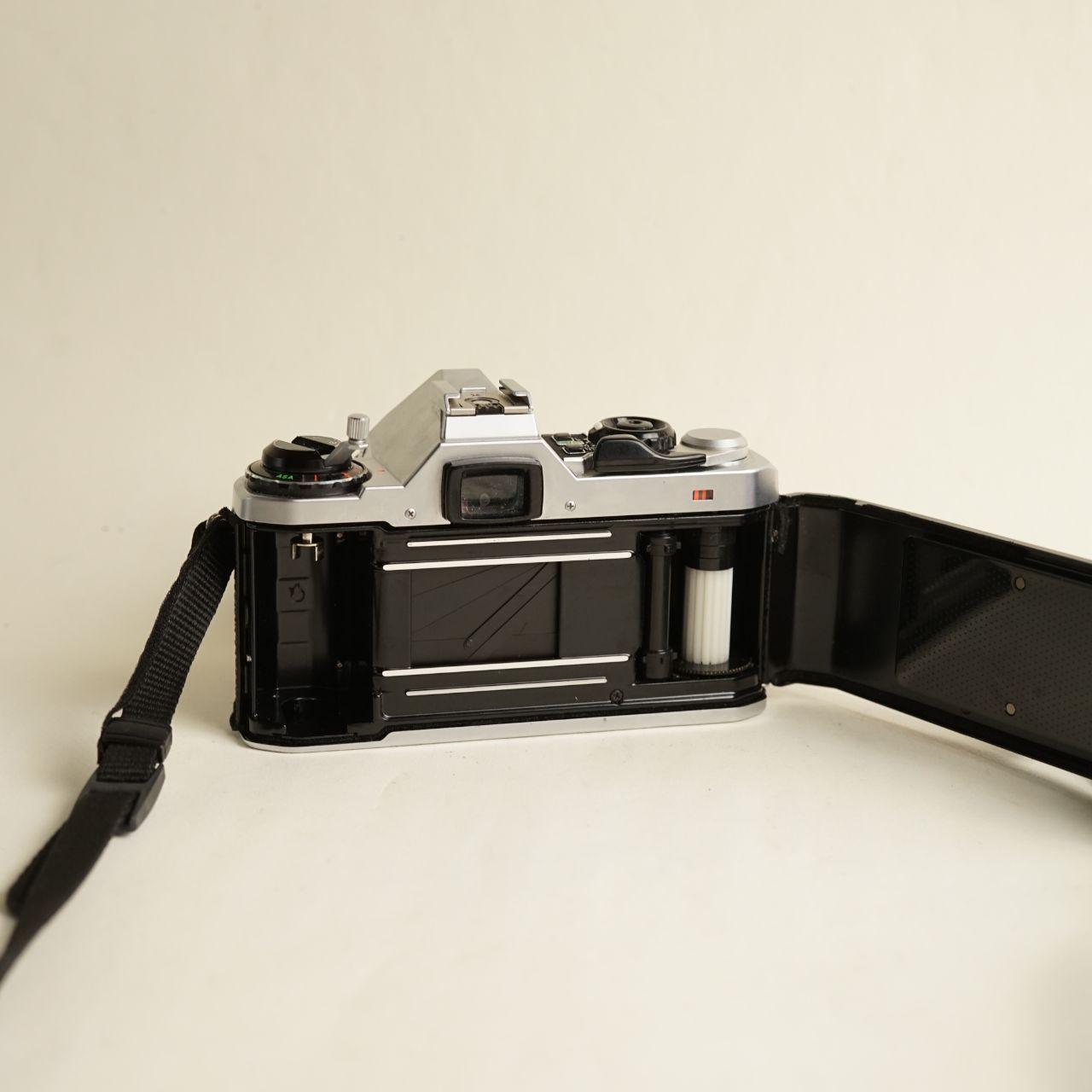 Pentax ME Super Film Camera | 35mm SLR | Tested & Working | Silver & Black