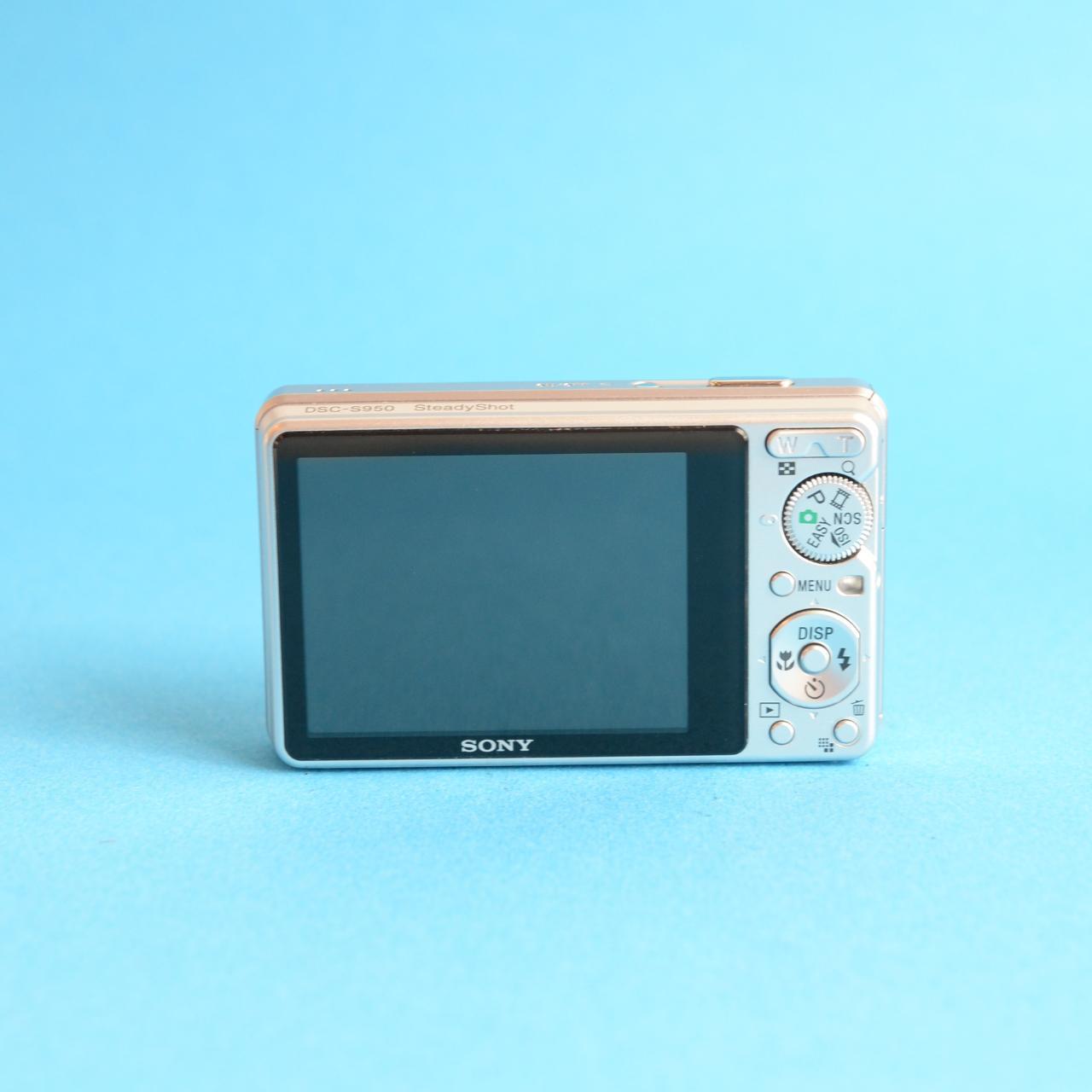 Sony CyberShot DSC-S950 Digital Camera | 10MP | Tested & Working | Silver