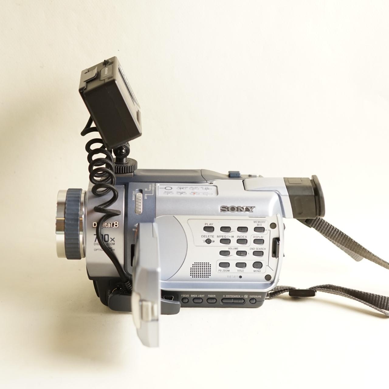 Sony DCR-TRV340 Digital Handycam with Tapeless Setup | Tested & Working | Silver