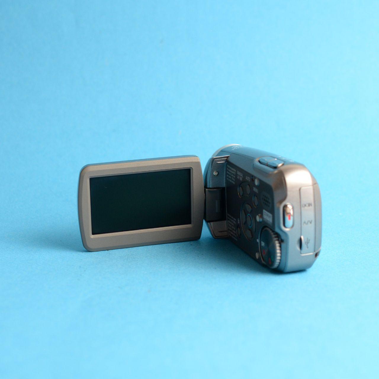 Panasonic SDR-S7 Camcorder | Tested & Working | Silver