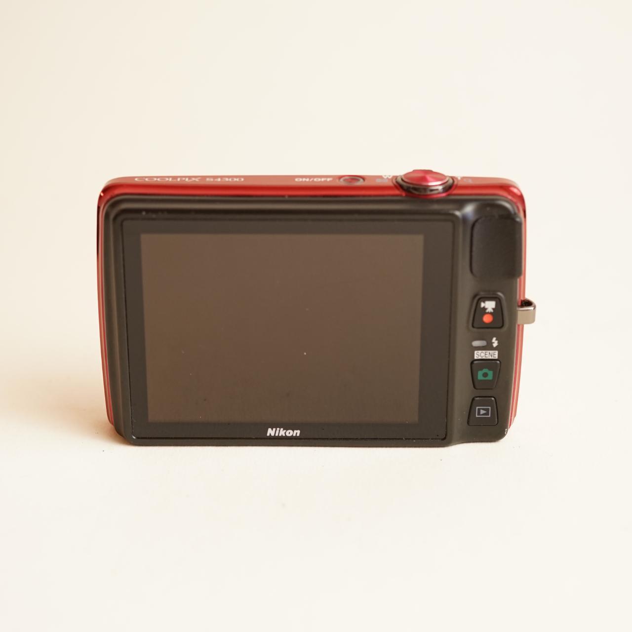 Nikon Coolpix S4300 Digital Camera | 16.0MP | Tested & Working | Red