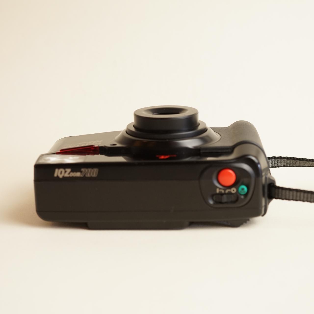 Pentax IQZoom 700 Film Camera | 35mm Point & Shoot | Tested & Working | Black
