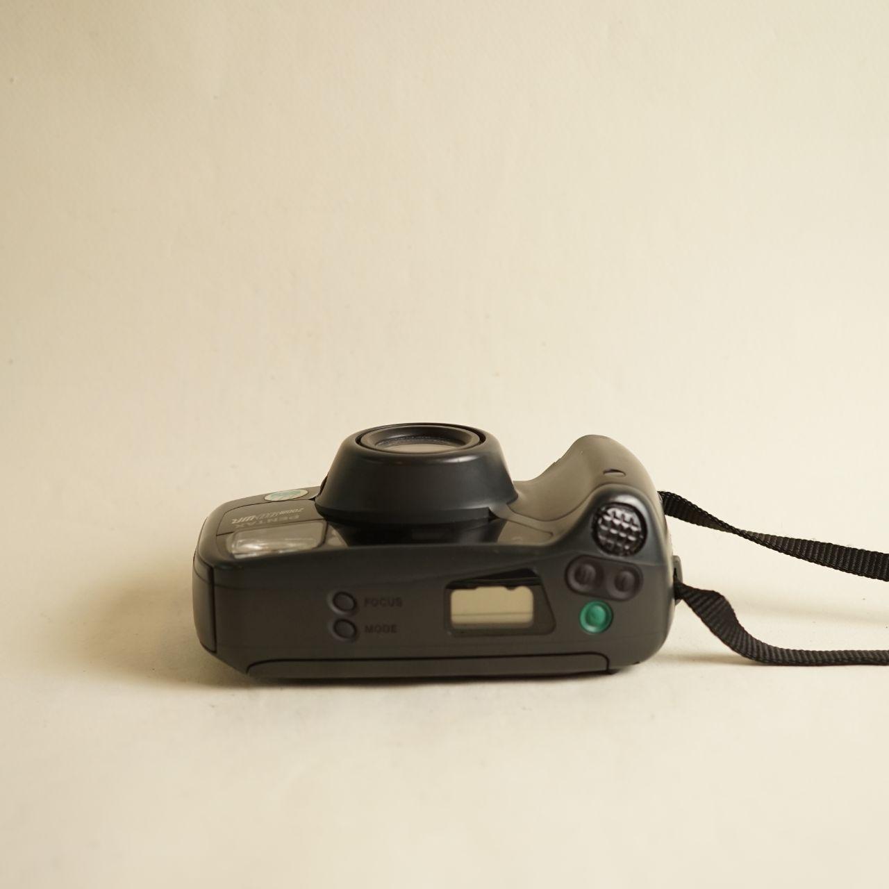 Pentax Zoom 90-WR Film Camera | 35mm Point & Shoot | Tested & Working | Black