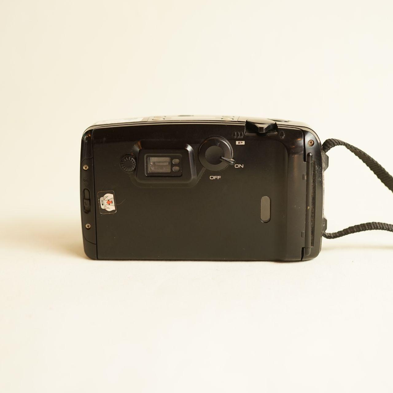 Pentax IQZoom 105WR Film Camera | 35mm Point & Shoot | Tested & Working | Grey