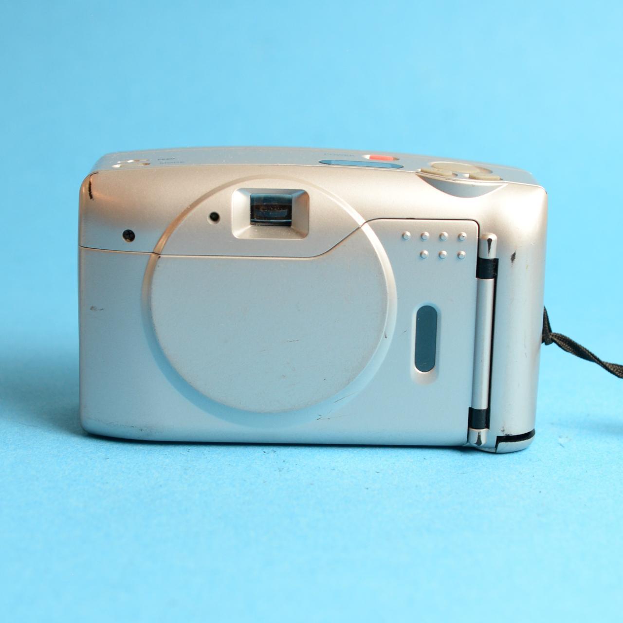 Pentax IQZoom 60S Film Camera | 35mm Point & Shoot | Tested & Working | Silver