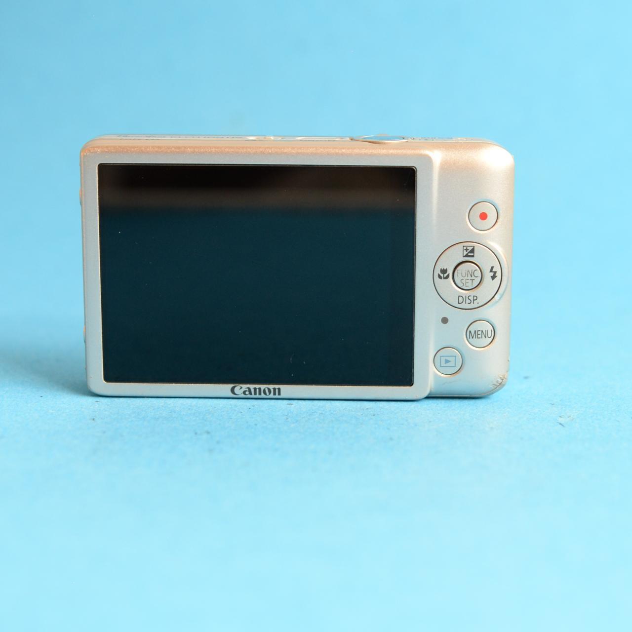 Canon PowerShot ELPH 100 HS Digital Camera | 12.1MP | Tested & Working | Grey