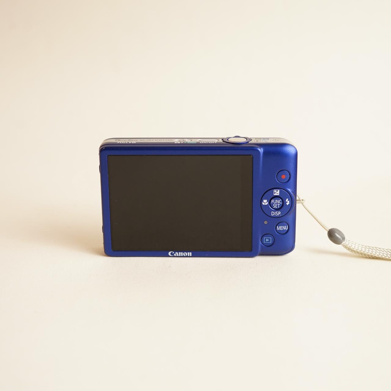 Canon PowerShot ELPH 100 HS Digital Camera | 12MP | Tested & Working | Blue