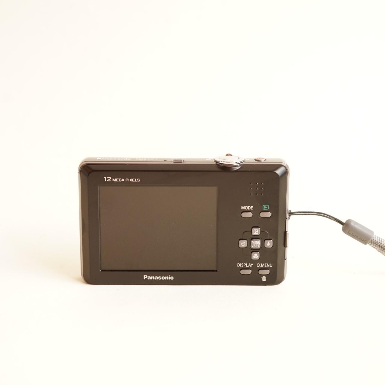 Panasonic Lumix DMC-FP1 Digital Camera | 12.1MP | Tested & Working | Black