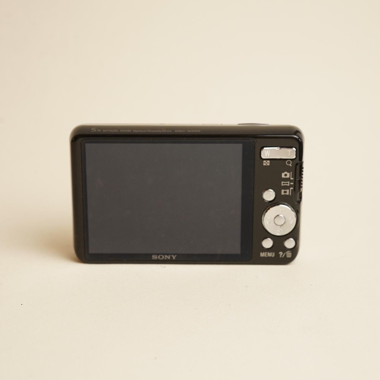 Sony Cyber-shot DSC-W650 Digital Camera | 16.1MP | Tested & Working | Black