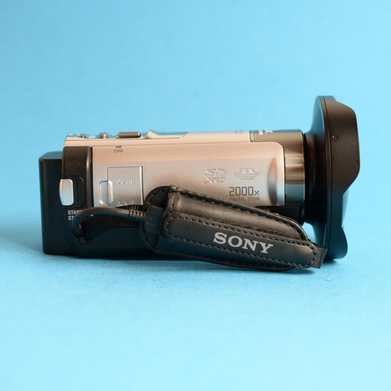 Sony Handycam DCR-SX85 Camcorder | 70x Zoom | Tested & Working | Silver