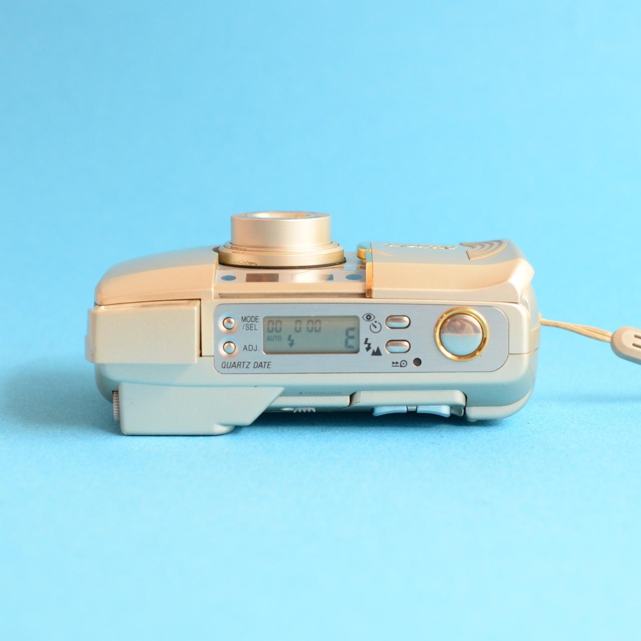 Nikon Lite Touch Zoom 120 ED AF 35mm Film Camera | Tested & Working | Gold