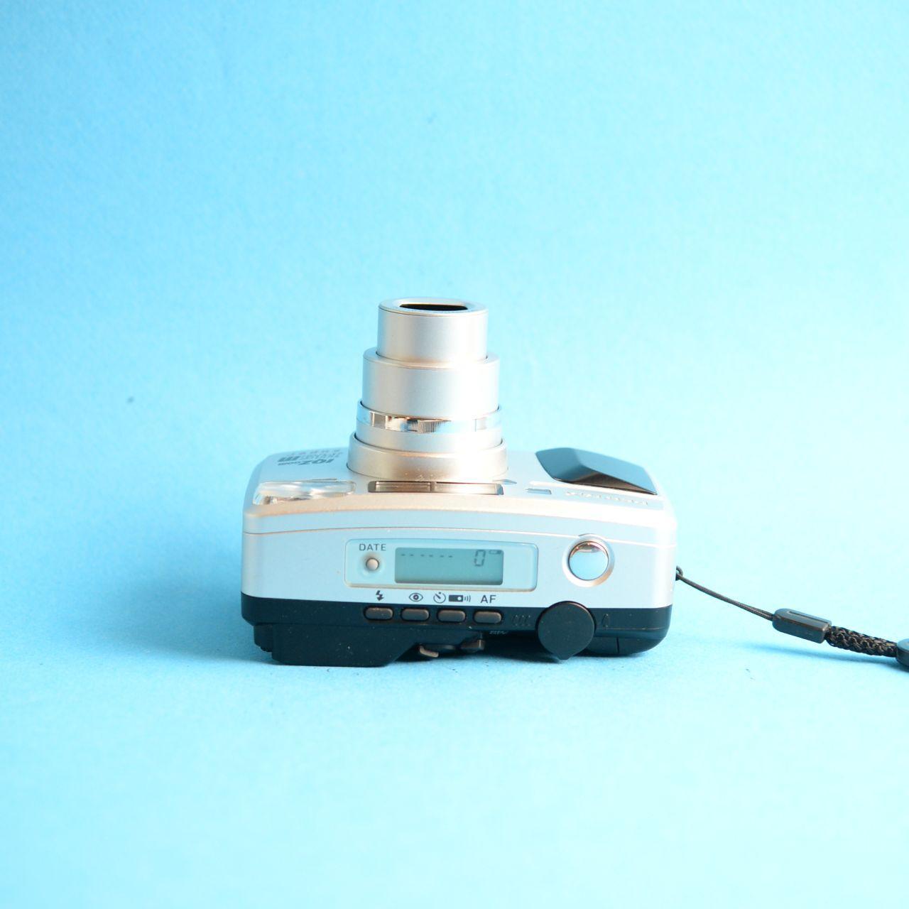 Pentax IQZoom 145m Super Film Camera | 35mm Point & Shoot | Tested & Working | Silver