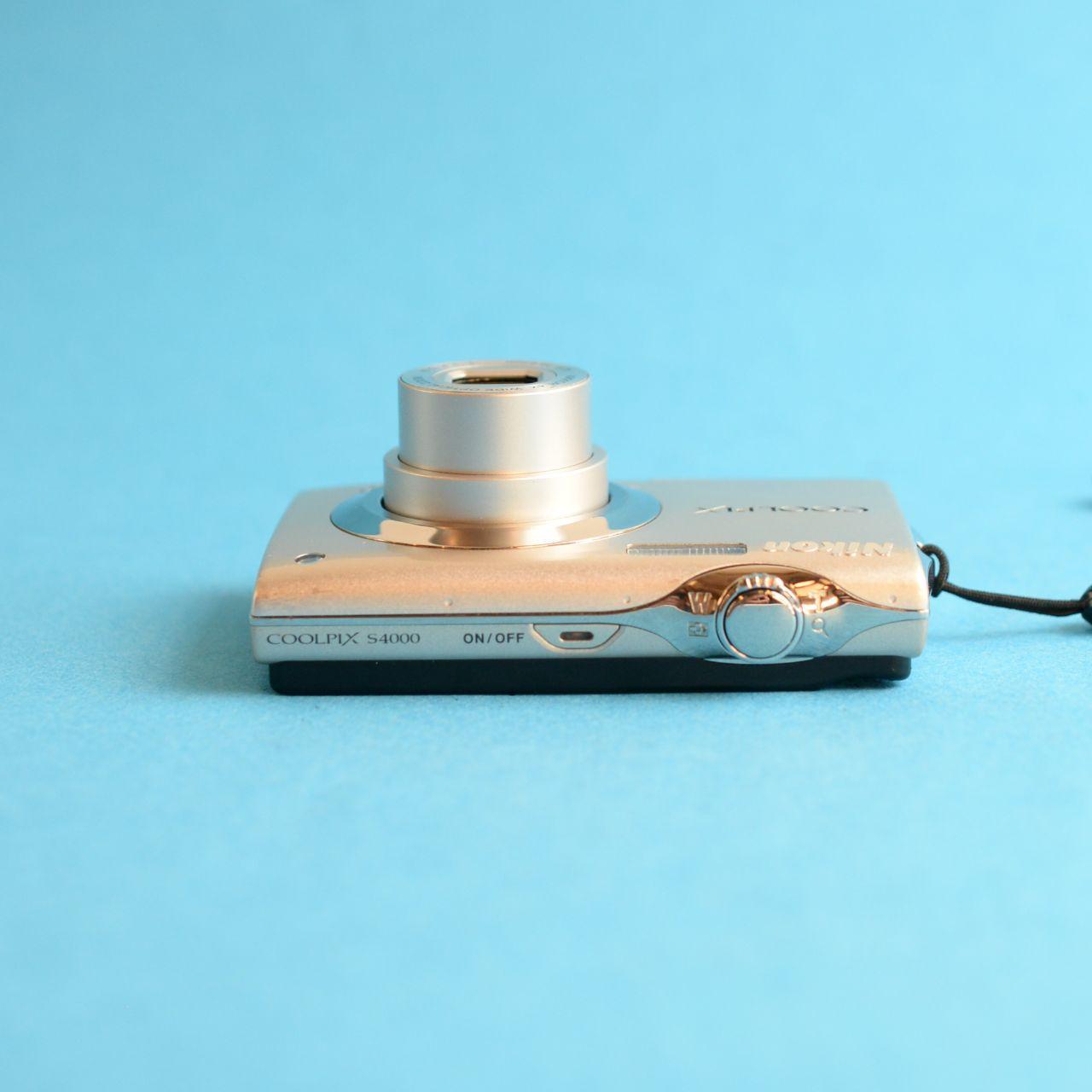 Nikon Coolpix S4000 Digital Camera | 12.0MP | Tested & Working | Silver