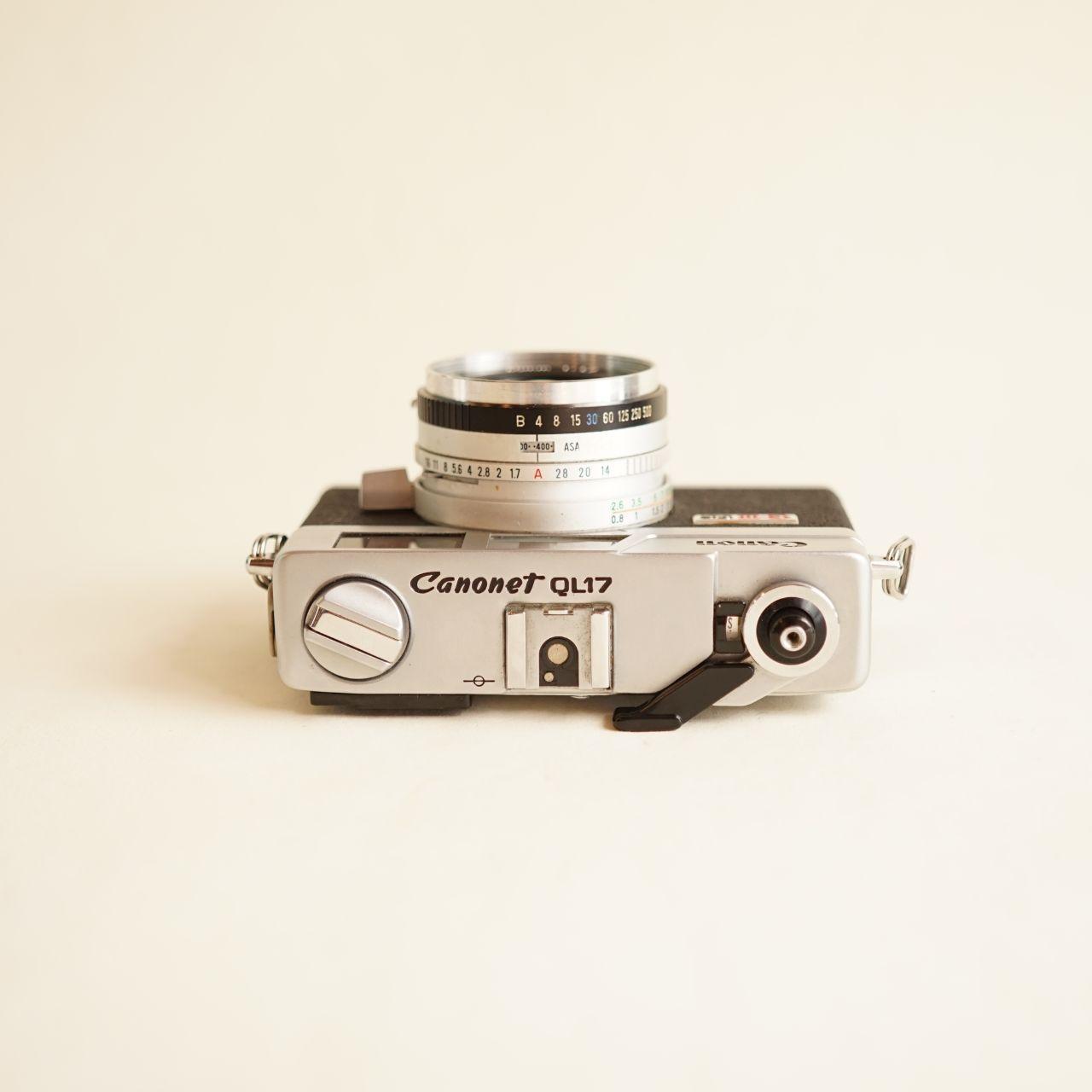Canon Canonet QL17 Film Camera | 35mm Rangefinder | Tested & Working | Silver & Black