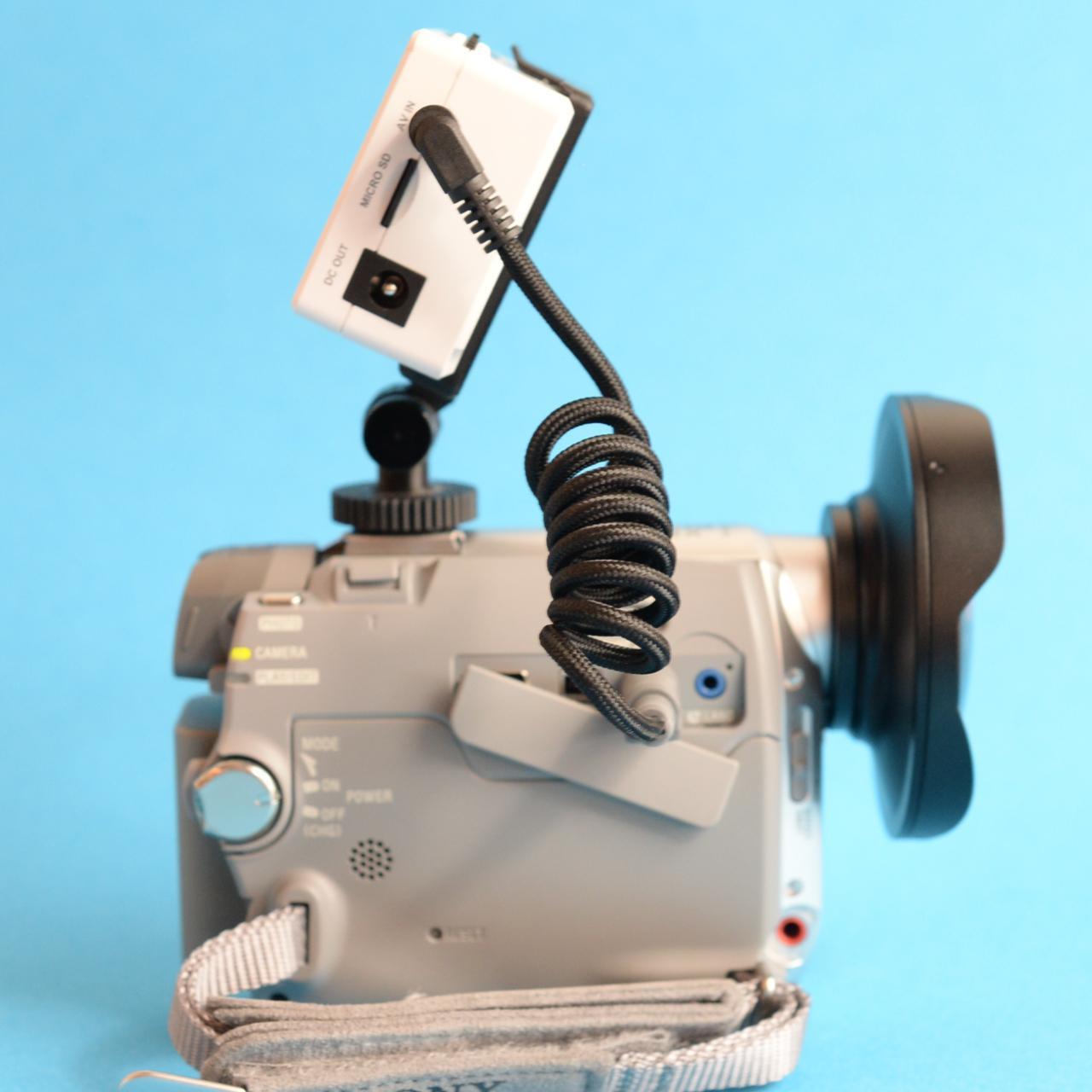 Sony Handycam DCR-HC20 Digital Camcorder with Tapeless Setup + Fisheye | Camcorder | Tested & Working | Silver