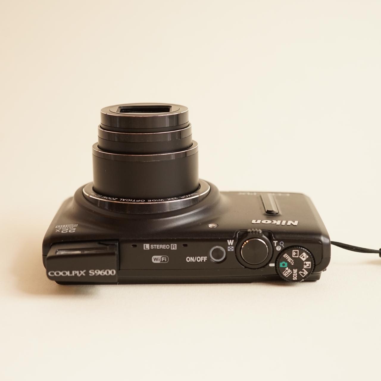 Nikon Coolpix S9600 Digital Camera | 16MP | Tested & Working | Black