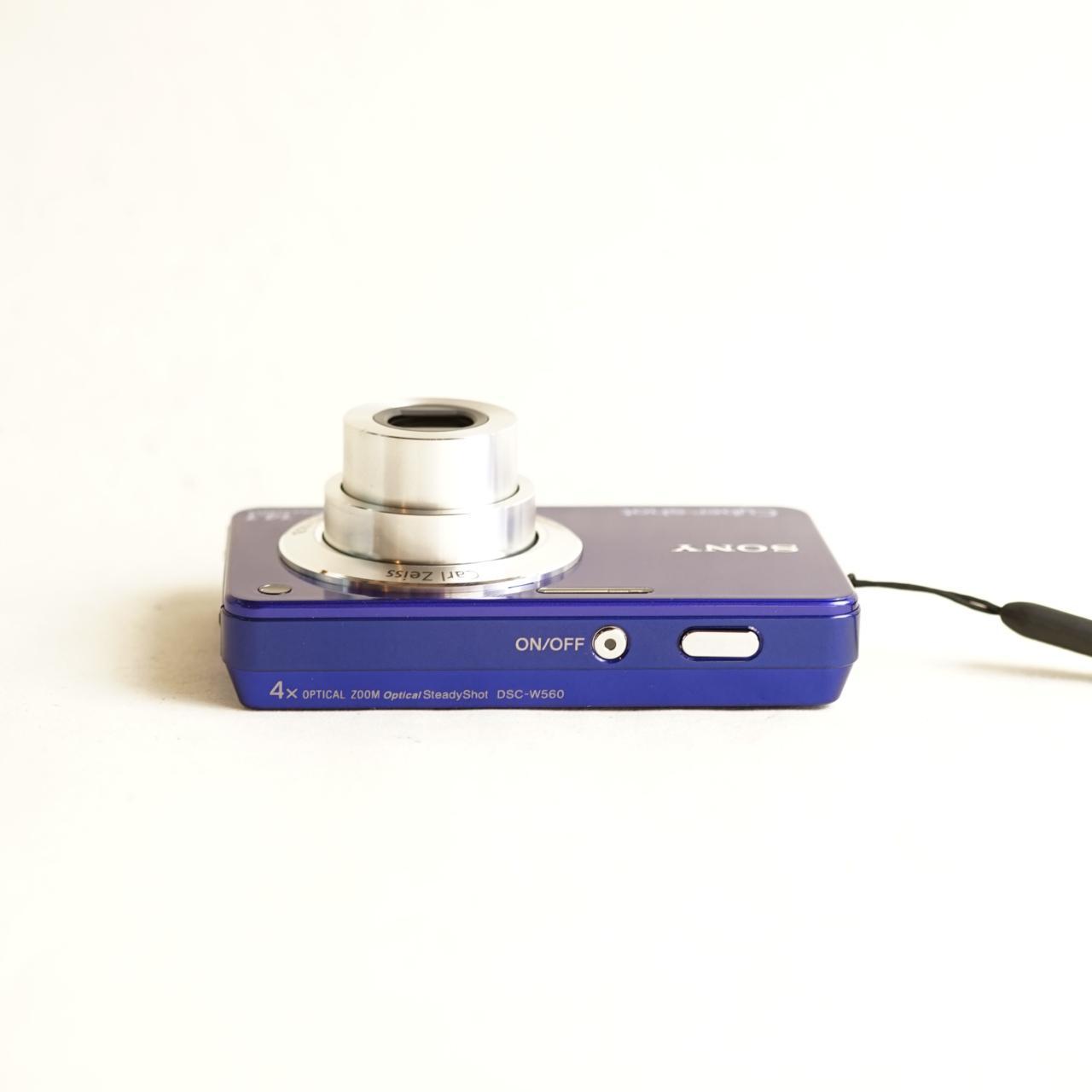 Sony Cyber-shot DSC-W560 Digital Camera | 14.1MP | Tested & Working | Blue